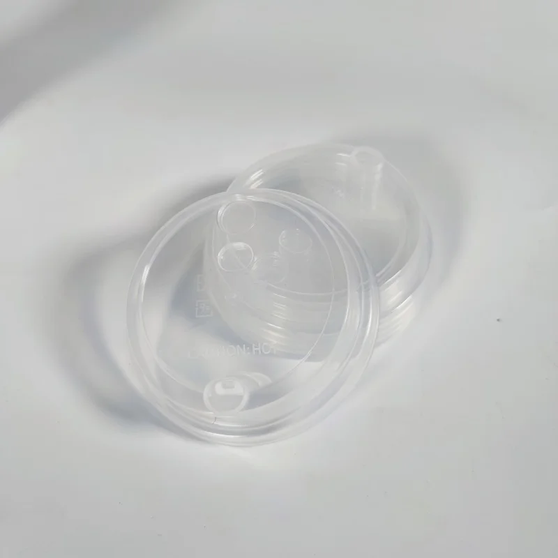 injection molded milk tea cup lid