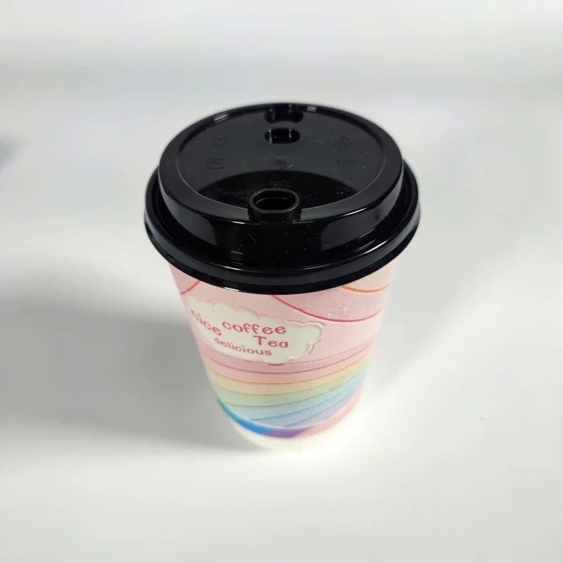injection molded milk tea cup lid