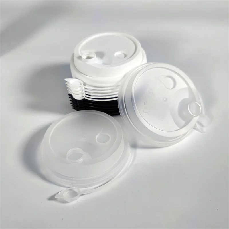 round hole one piece cup lid